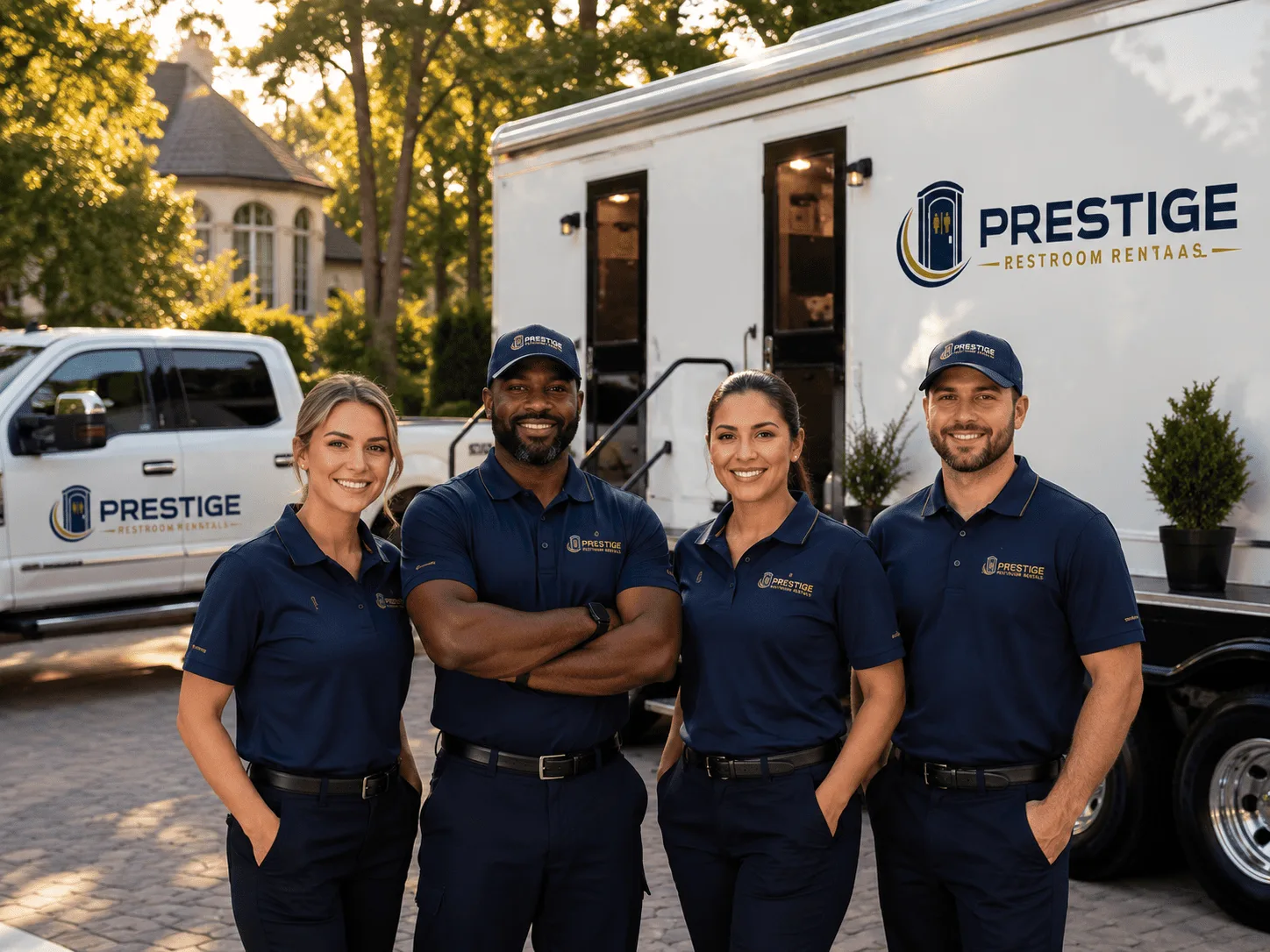 Trusted Luxury Portable Restrooms company in Adams, WI